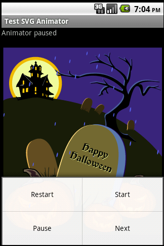 Animation menu